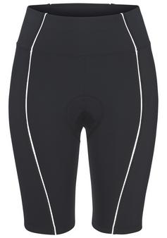Vivance active Radhose Fahrradtights Damen schwarz