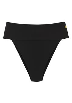 Lascana Highwaist-Bikini-Hose Bikini Hose Damen schwarz