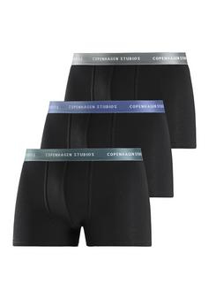 Copenhagen Studios Boxer Boxershorts Herren schwarzblau schwarzsalbei -schwarzgrau