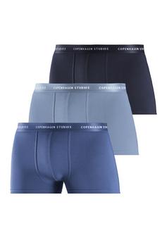 Copenhagen Studios Boxer Boxershorts Herren hellblau blau navy