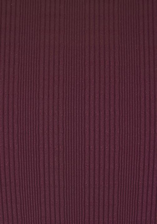 Rückansicht von Copenhagen Studios Highwaist-Bikini-Hose Bikini Hose Damen weinrot