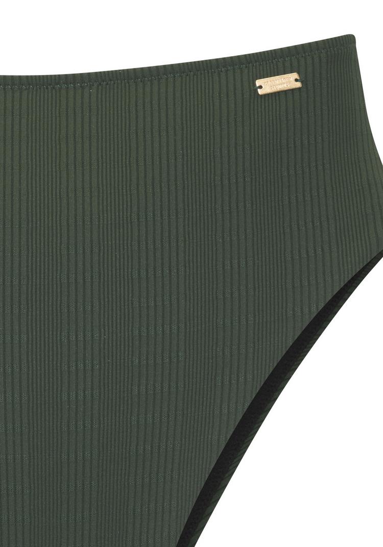 Copenhagen Studios Copenhagen Studios Highwaist-Bikini-Hose Bikini Hose Damen - dunkelgr&uuml;n - 0 | SportScheck