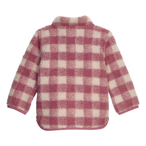 Rückansicht von first instinct by killtec FIOW 50 MNS FLC JCKT Fleecejacke Kinder Rose4027