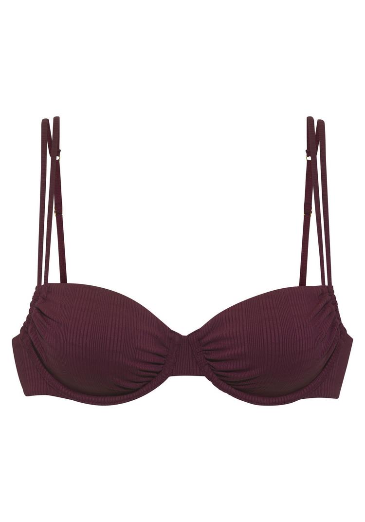 Copenhagen Studios Copenhagen Studios B&uuml;gel-Bikini-Top Bikini Oberteil Damen - weinrot - 0 | SportScheck