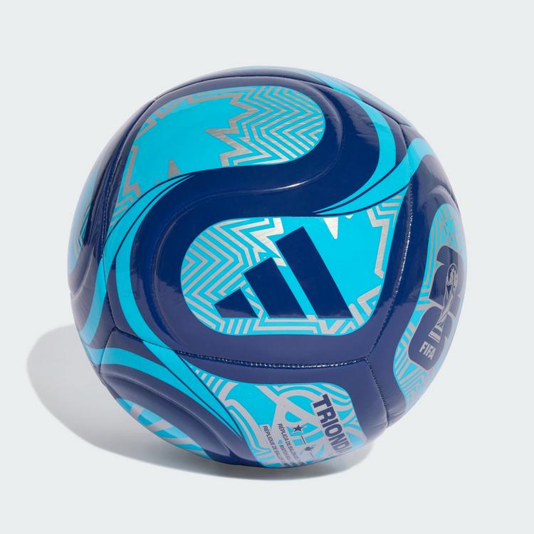 adidas adidas WORLD CUP 26 TRIONDA CLUB BALL Fu&szlig;ball - Night Indigo / Semi Pink Glow / Silver Metallic - 0 | SportScheck
