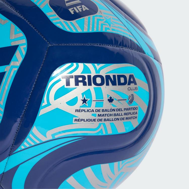 adidas adidas WORLD CUP 26 TRIONDA CLUB BALL Fu&szlig;ball - Night Indigo / Semi Pink Glow / Silver Metallic - 0 | SportScheck