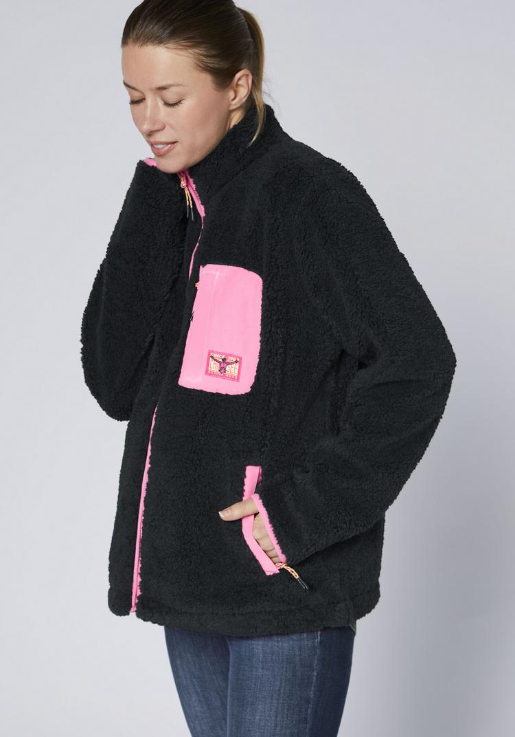 Chiemsee Chiemsee Fleecejacke Fleecejacke Damen - 19-3911 Black Beauty - 3 | SportScheck
