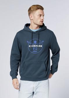 Rückansicht von Chiemsee Hoodie Sweatshirt Herren 19-4010 Total Eclipse