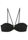 Copenhagen Studios Bandeau-Bikini-Top Bikini Oberteil Damen - schwarz