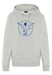 Chiemsee Hoodie Sweatshirt Herren - 17-4402M Neutral Gray Melange