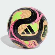 Rückansicht von adidas WORLD CUP 26 TRIONDA CLUB BALL Fußball Black / Lucid Lemon / Lucid Pink