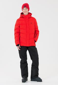 Rückansicht von Whistler Cheno Skijacke Damen 4367 True Red