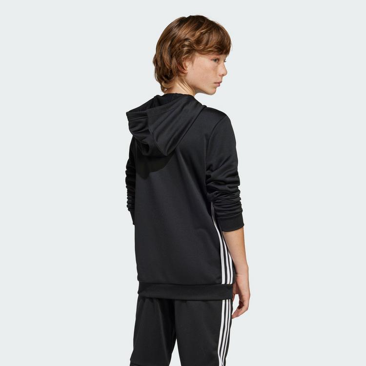 adidas adidas Tiro 25 Essentials Kids Sweat Hoodie Hoodie Kinder - Black / White - 3 | SportScheck