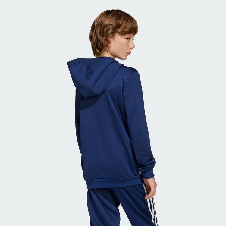 adidas adidas Tiro 25 Essentials Kids Sweat Hoodie Hoodie Kinder - Team Navy / Red - 3 | SportScheck