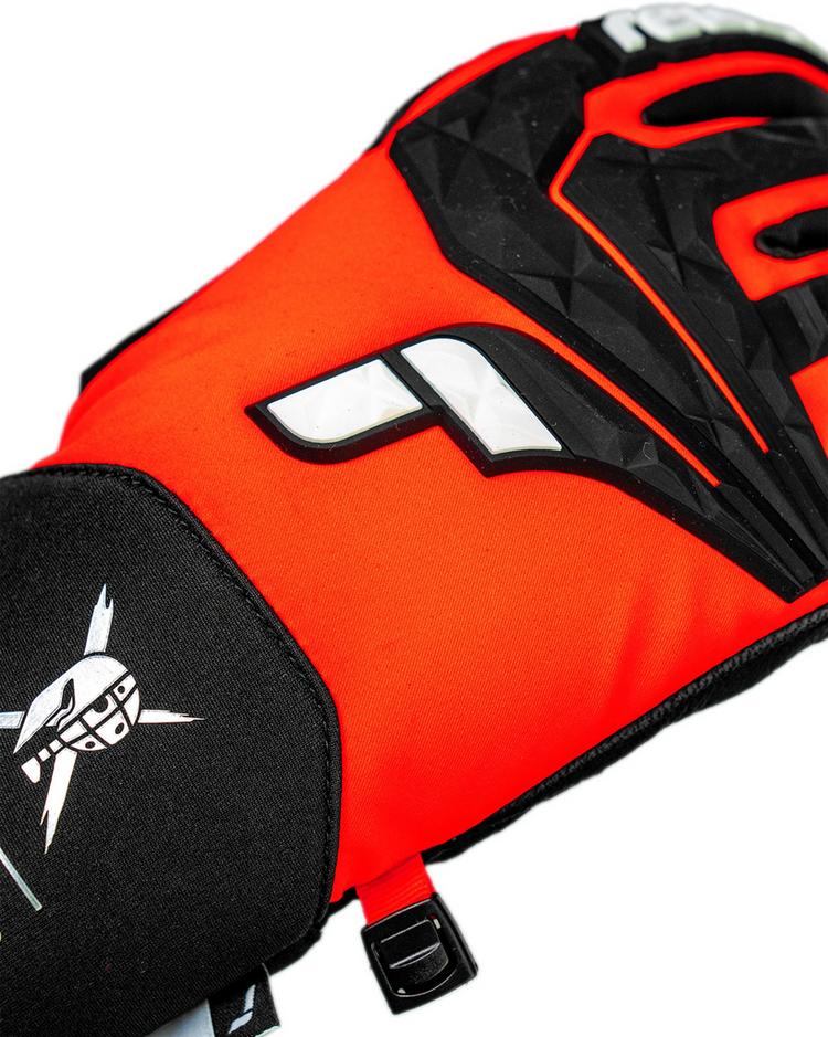 Reusch Reusch Reusch Ultra Handschuh - 7809 black / fluo red - 4 | SportScheck