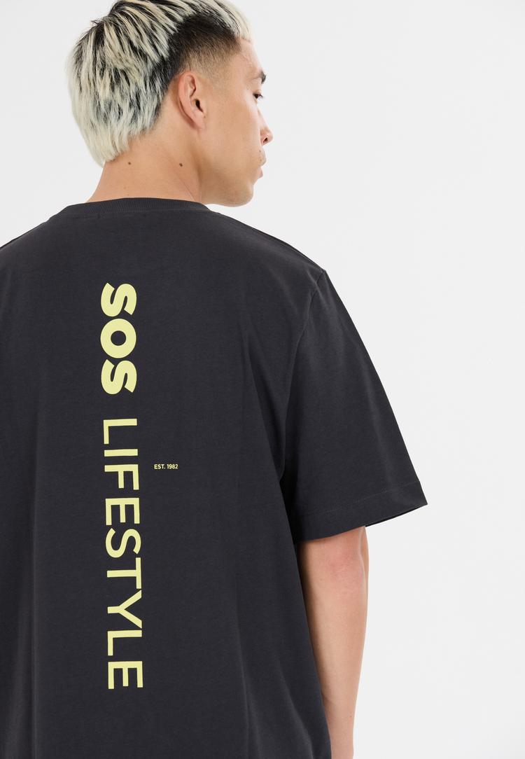 SOS SOS Semeru Printshirt Herren - 2148 Blue Graphite - 2 | SportScheck