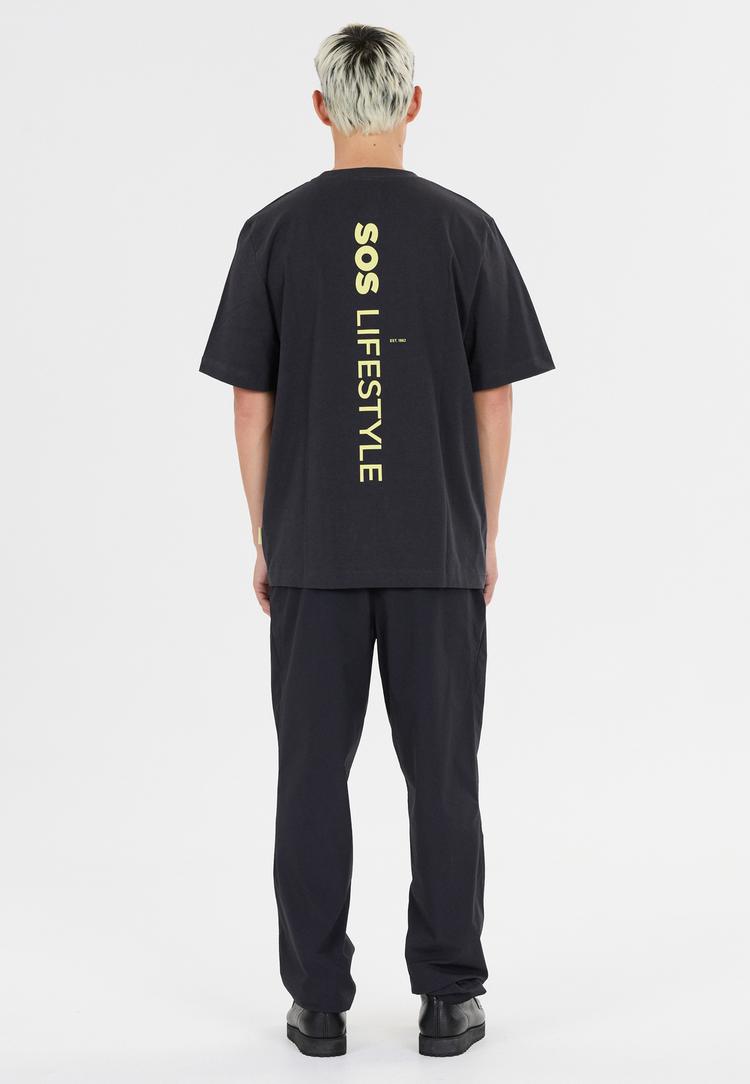 SOS SOS Semeru Printshirt Herren - 2148 Blue Graphite - 3 | SportScheck