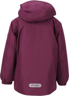 Rückansicht von ZigZag Arctic Skijacke Kinder 4078 Dark Purple