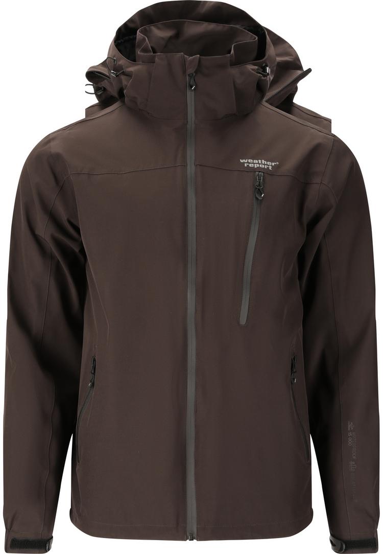 Weather Report Weather Report DELTON W-PRO15000 Regenjacke Herren - 1283 Espresso - 0 | SportScheck