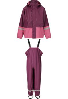 ZigZag Simba Regenanzug Kinder 4078 Dark Purple