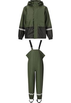 ZigZag Simba Regenanzug Kinder 3074 Kombu Green