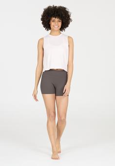 Rückansicht von Athlecia Luxe Tights Damen 1291 Plum Kitten