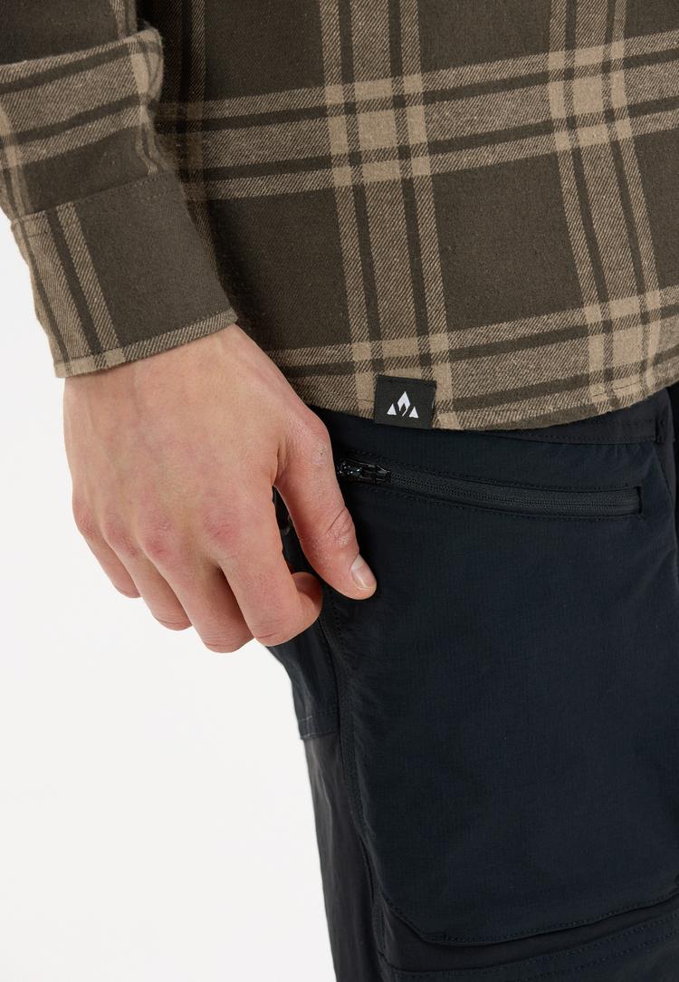 Whistler Whistler Hoggs Langarmhemd Herren - 1071 Black Ink - 2 | SportScheck