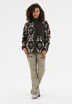 Rückansicht von Whistler Ellison Fleecejacke Damen 1051 Asphalt