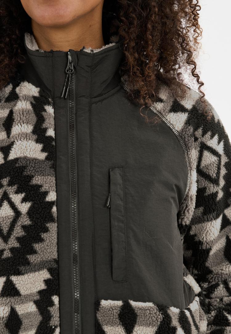 Whistler Whistler Ellison Fleecejacke Damen - 1051 Asphalt - 1 | SportScheck