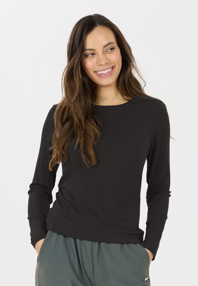 Athlecia Athlecia Tinashe Langarmshirt Damen - 1001 Black - 0 | SportScheck