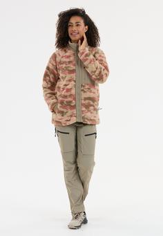 Rückansicht von Whistler Ellison Fleecejacke Damen 1109 Burlwood