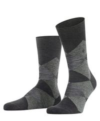 Burlington Black Clyde SO Socken Herren - anthra.mel (3081)