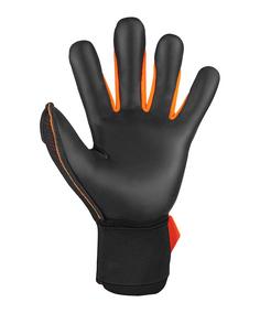 Rückansicht von Reusch Attrakt Infinity Airvent TW-Handschuhe Torwarthandschuhe schwarzorangeschwarz
