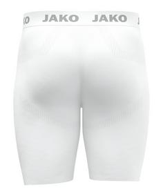 Rückansicht von JAKO Short Seamless Tight Thermounterhose weiss