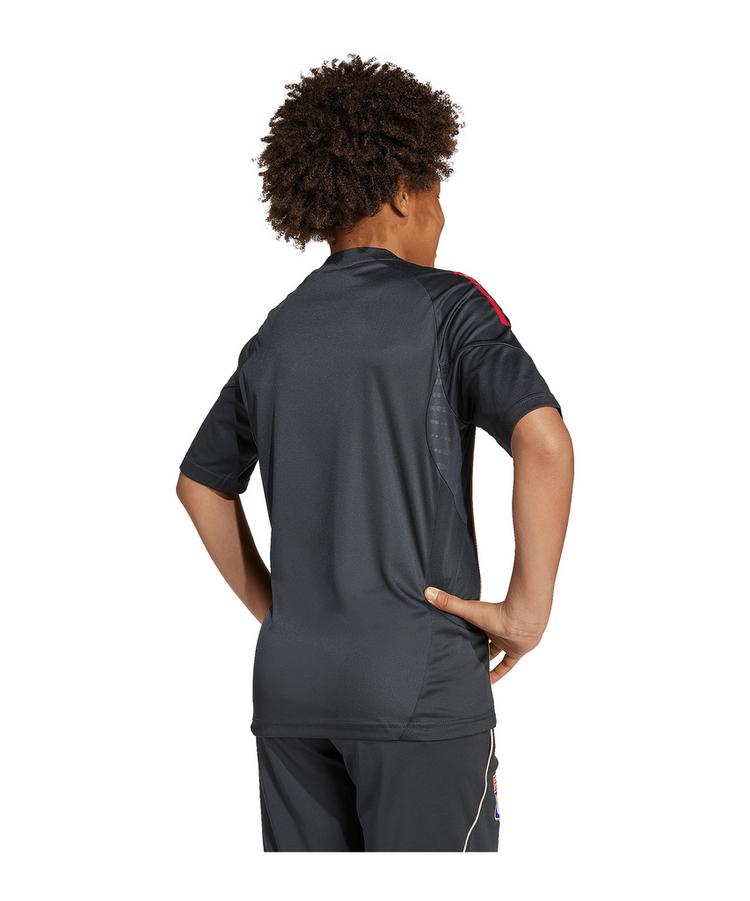 adidas adidas Olympique Lyon Trainingsshirt Kids T-Shirt Kinder - grau - 1 | SportScheck