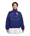 Nike Frankreich Woven Jacke Damen Trainingsjacke Damen - blauorange