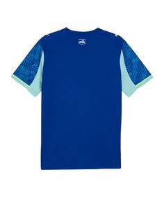 Rückansicht von PUMA Olympique Marseille Trikot 3rd 2025/2026 Fußballtrikot Herren blau
