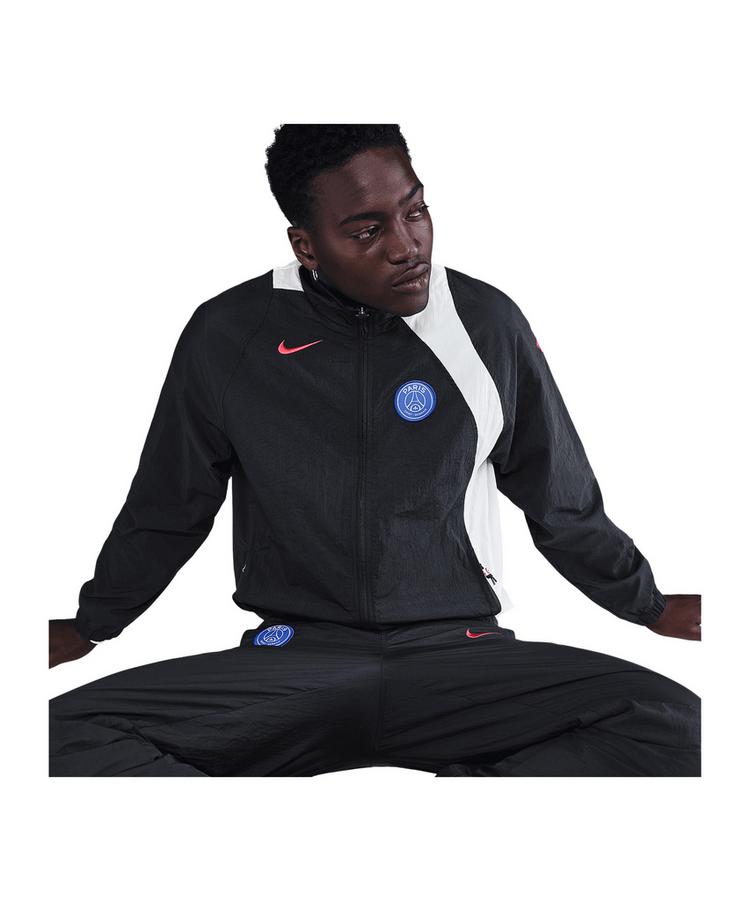 Nike Nike Paris Saint-Germain T90 Track Jacke Trainingsjacke Herren - schwarzweiss - 2 | SportScheck