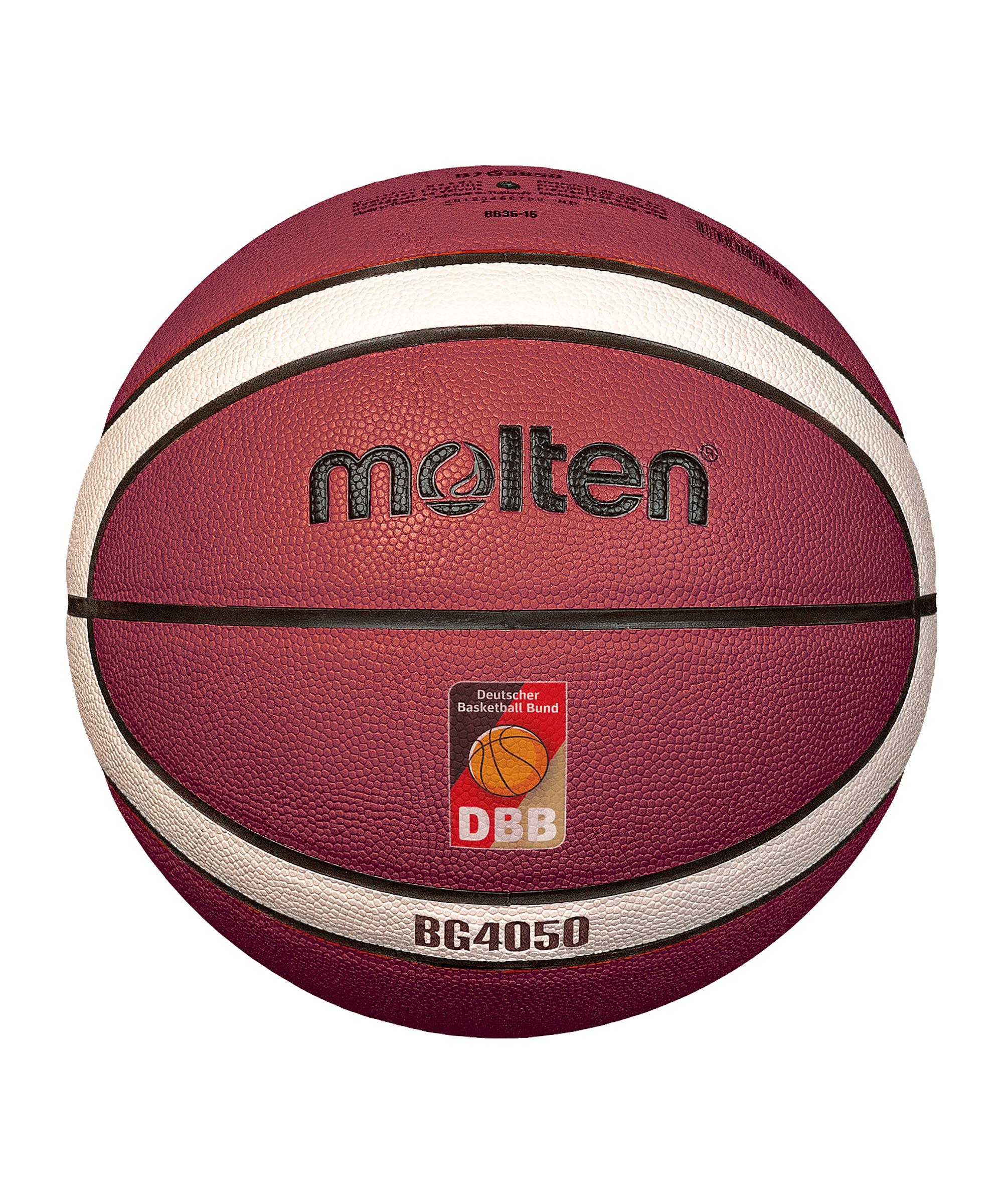 MOLTEN B6G4050 DBB Basketball Spielball Basketball - orange
