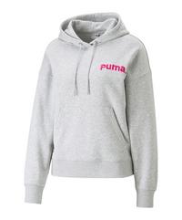 PUMA TEAM Hoody Damen Funktionssweatshirt Damen - grau
