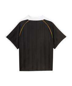 Rückansicht von PUMA T7 Relaxed Football Trikot Damen T-Shirt Damen schwarz