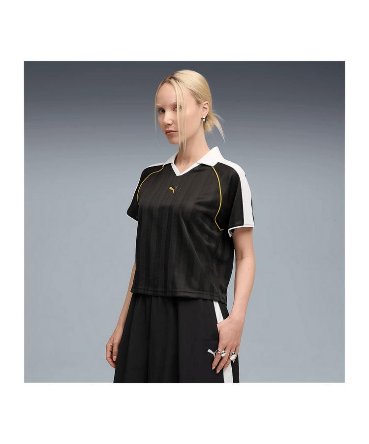 PUMA PUMA T7 Relaxed Football Trikot Damen T-Shirt Damen - schwarz - 0 | SportScheck