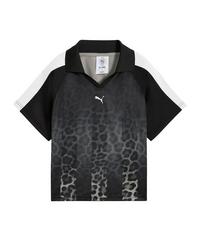 PUMA T7 Leo Luxe Relaxed Trikot Damen T-Shirt Damen - schwarz