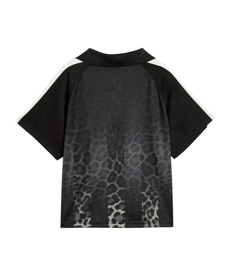 PUMA PUMA T7 Leo Luxe Relaxed Trikot Damen T-Shirt Damen - schwarz - 0 | SportScheck