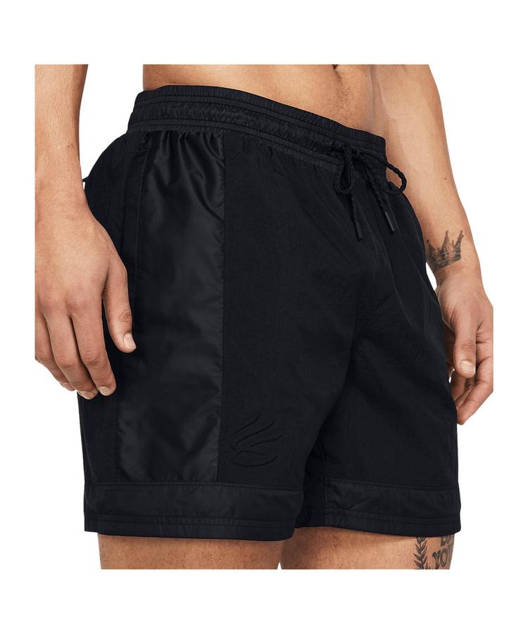 Under Armour Under Armour Curry Woven Short Wei&szlig; Fu&szlig;ballshorts Herren - weiss - 0 | SportScheck
