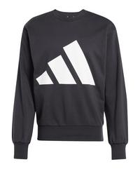 adidas Essentials Big Logo Sweatshirt Laufshirt Herren - schwarzweiss