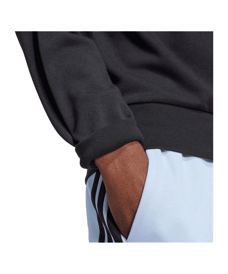 adidas adidas Essentials Big Logo Sweatshirt Laufshirt Herren - schwarzweiss - 2 | SportScheck