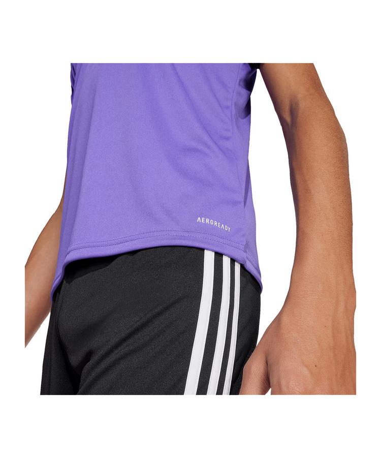 adidas adidas F50 T-Shirt Kids Funktionsshirt Kinder - lilaschwarz - 3 | SportScheck