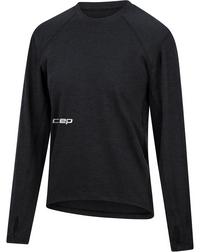 CEP Merino Shirt Core Run Skishirt Damen - black