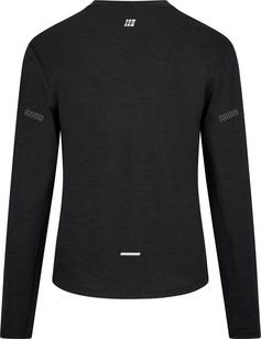 Rückansicht von CEP Merino Shirt Core Run Skishirt Damen black